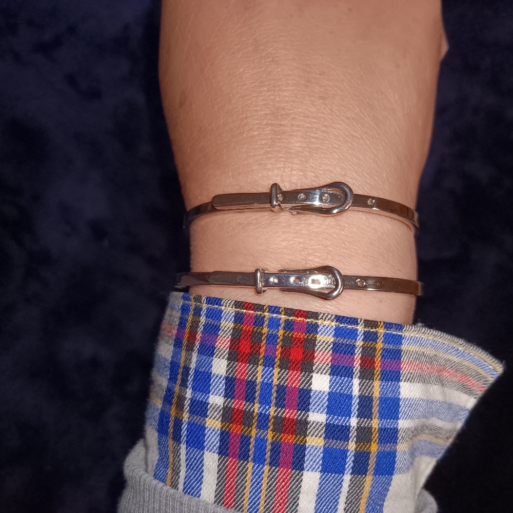 Silver 925 hook bracelets